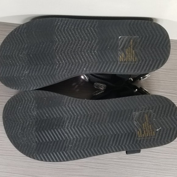 Steve Madden Raven Sandal, Black, Womens Size 7 M - Picture 10 of 12